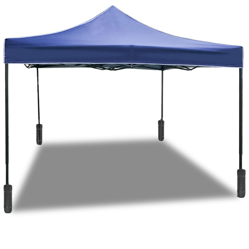 LC HOME 10x10 Pop Up Canopy Tent Outdoor Gazebo With Backpack Bag blue Wayfair